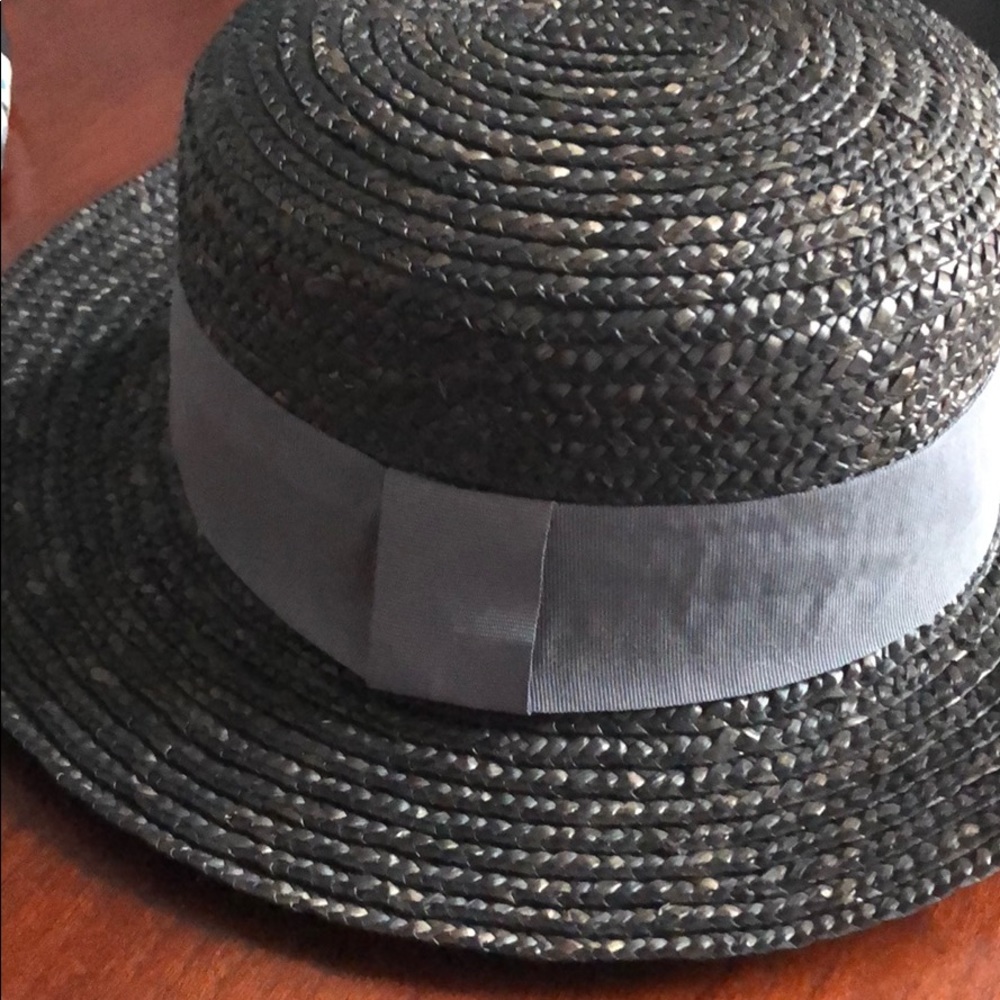 Free people straw boating hat